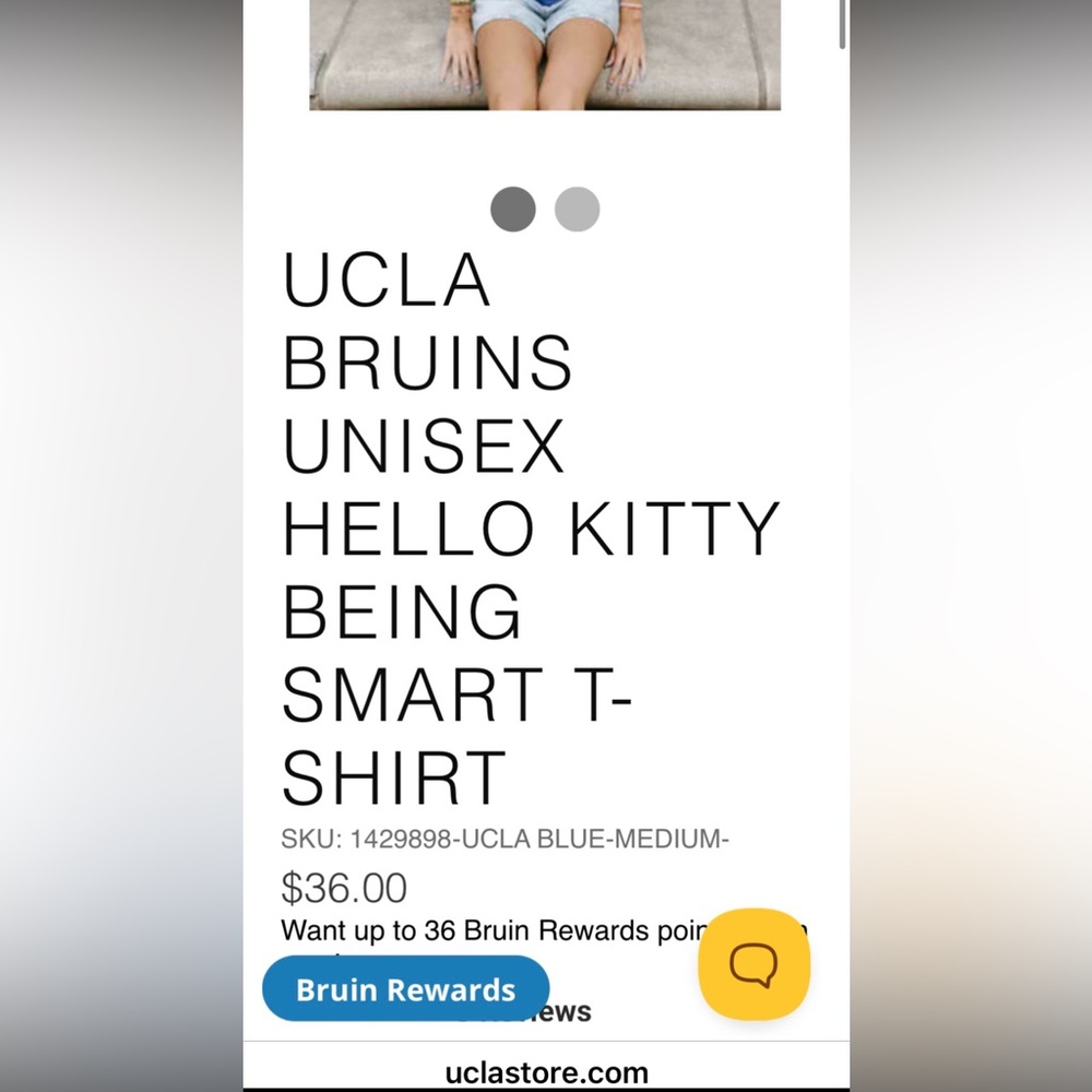 UCLA Hello Kitty Tee - Picture 2 of 5